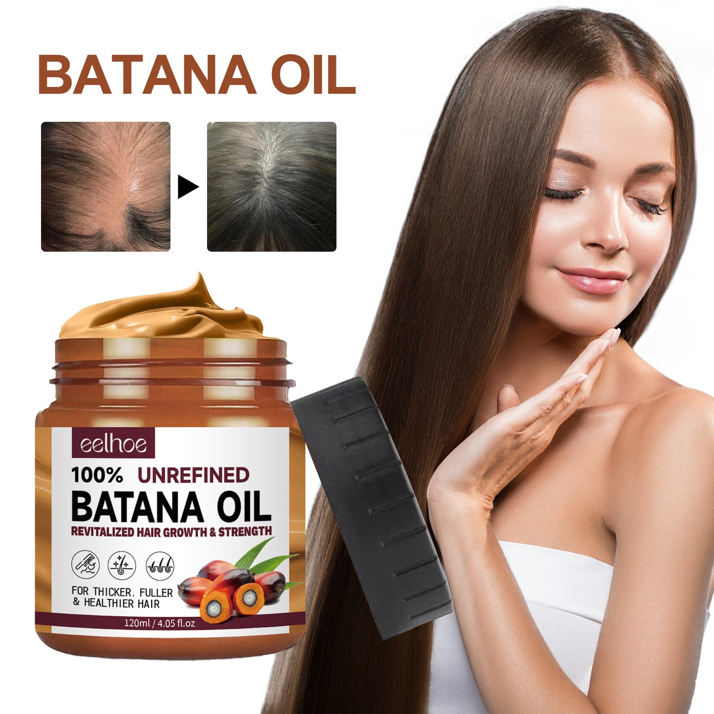 Batana Repair Conditioner- Strenghten & Hydrate Hair