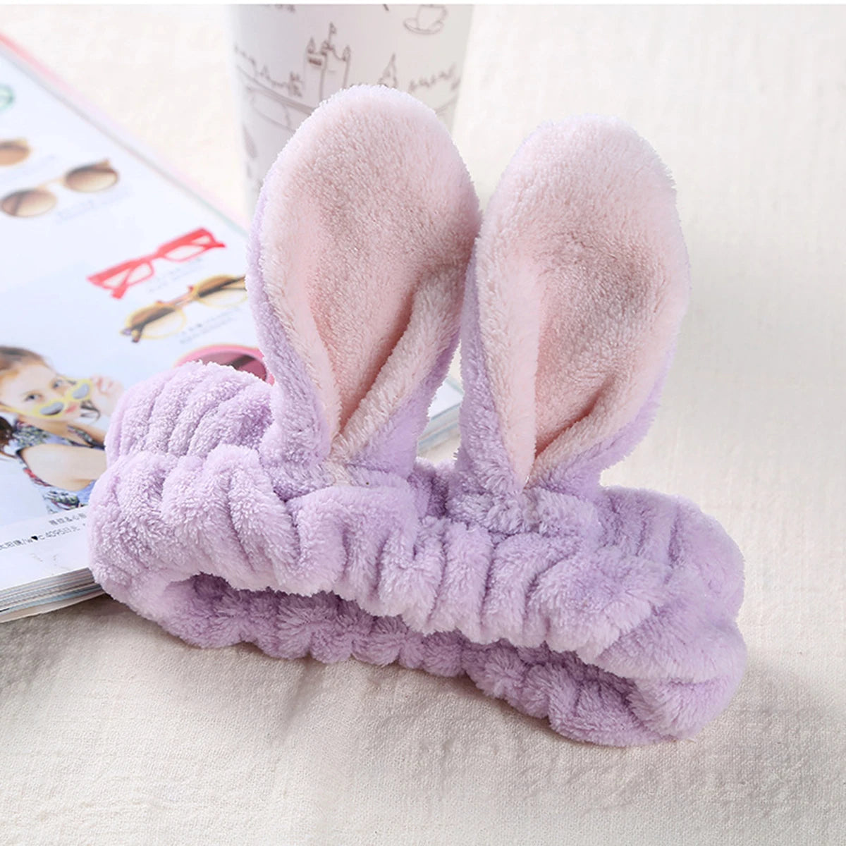 Bunny Ears Spa Band- Adorable & Functional Cleansing Headband