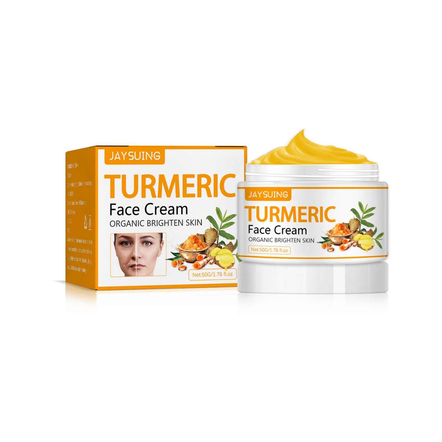 Turmeric Firming Cream- Brighten & Tighten by Seoulista