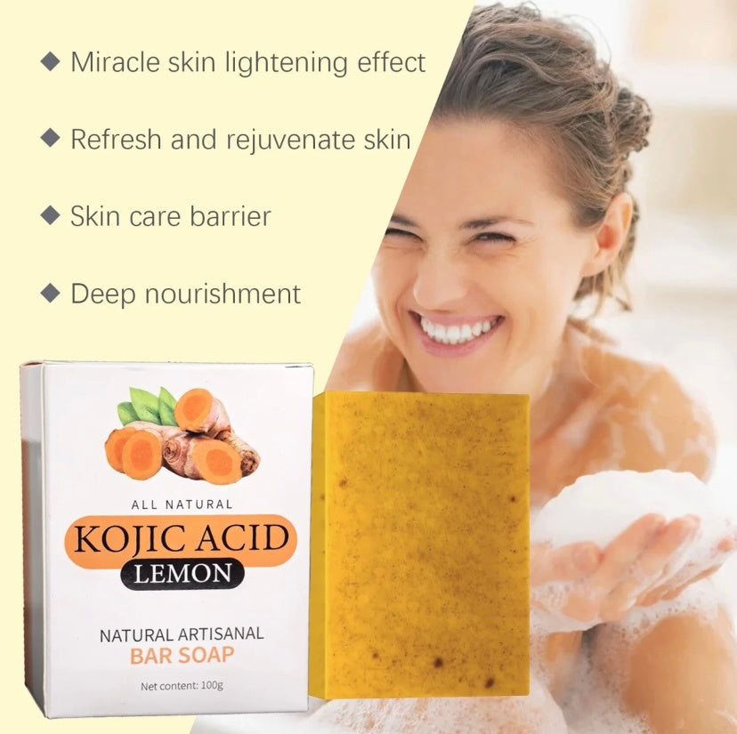 Radiance Bar- Kojic Acide dark Spot Soap with Turmeric & Vitamin C