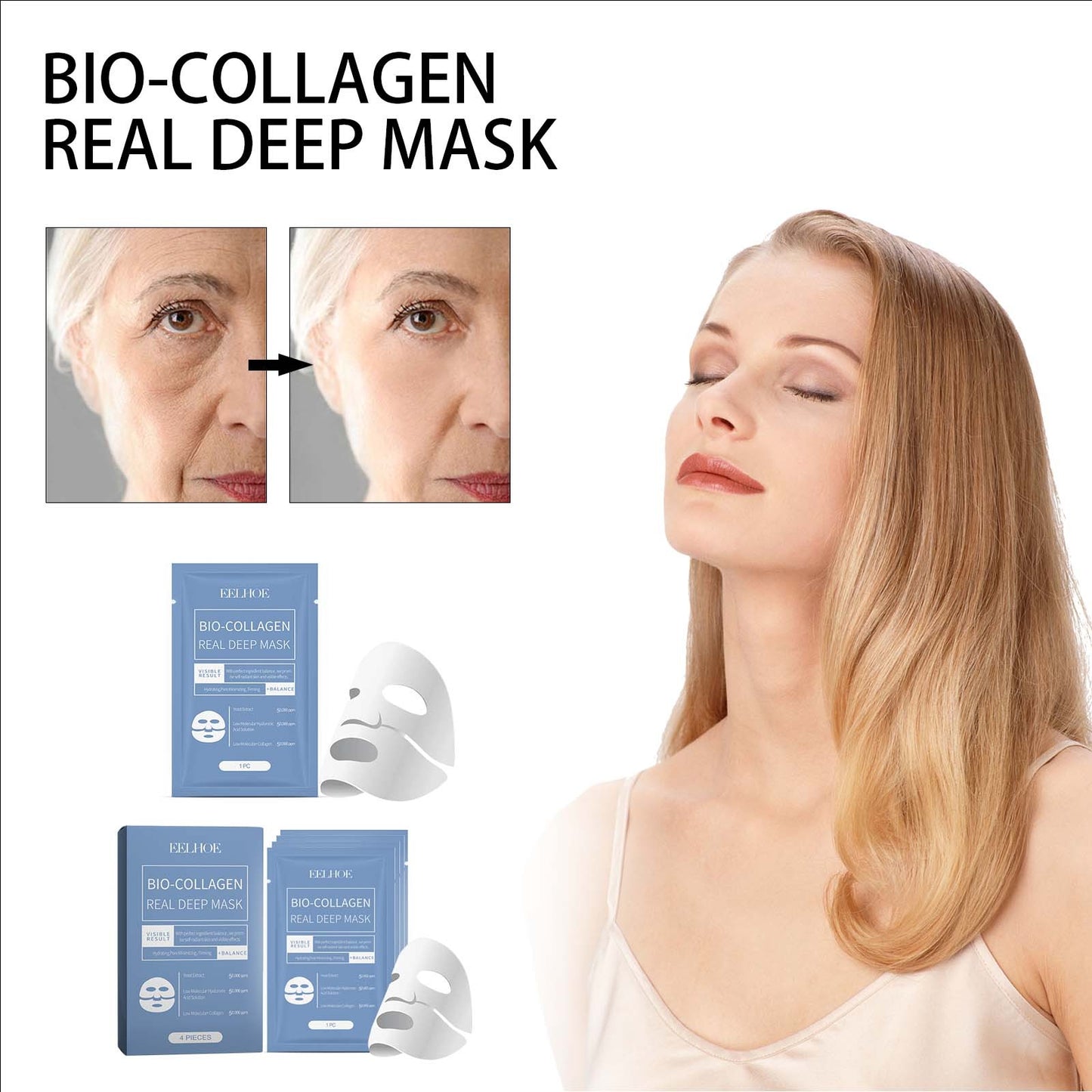 Seoulista Collagen Glow Mask- Deep Hydratation & Radiance