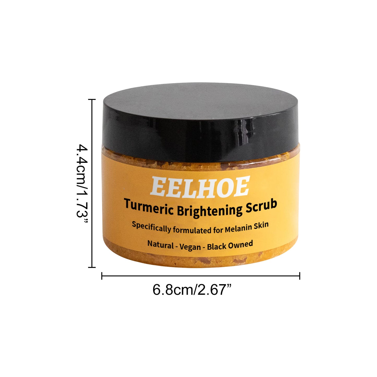 Turmeric Body Glow Scrub- Polish & Brighten Skin